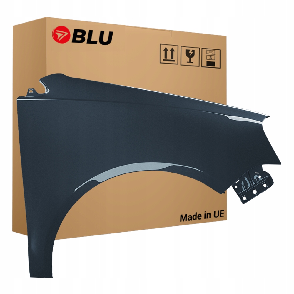 Blu Blatník Vw Polo 9N3 IV 4 LC7V pravý 05-09 přední lift pozink BlauAnthrazi