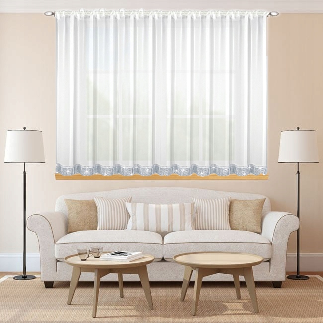 FIRANY GOTOWE 300 X 170 CM CYRKONIE FIRANA WOAL Marka inna