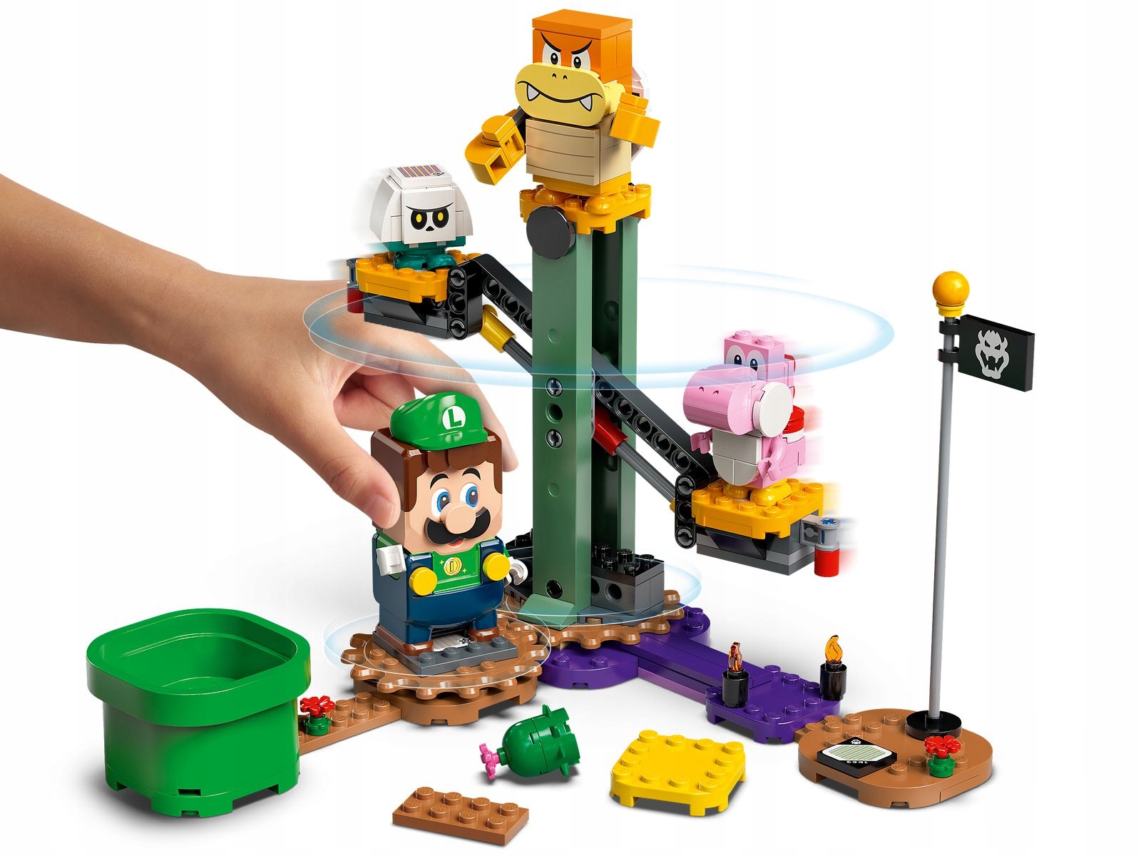 LEGO SUPER MARIO 71387 PRZYGODY Z LUIGIM Liczba elementów 280 szt.