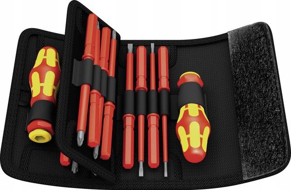 Wera Vde 17 Universal 1 Zestaw Wkrętaków, Czerwony/Srebrny, 17 Elementów