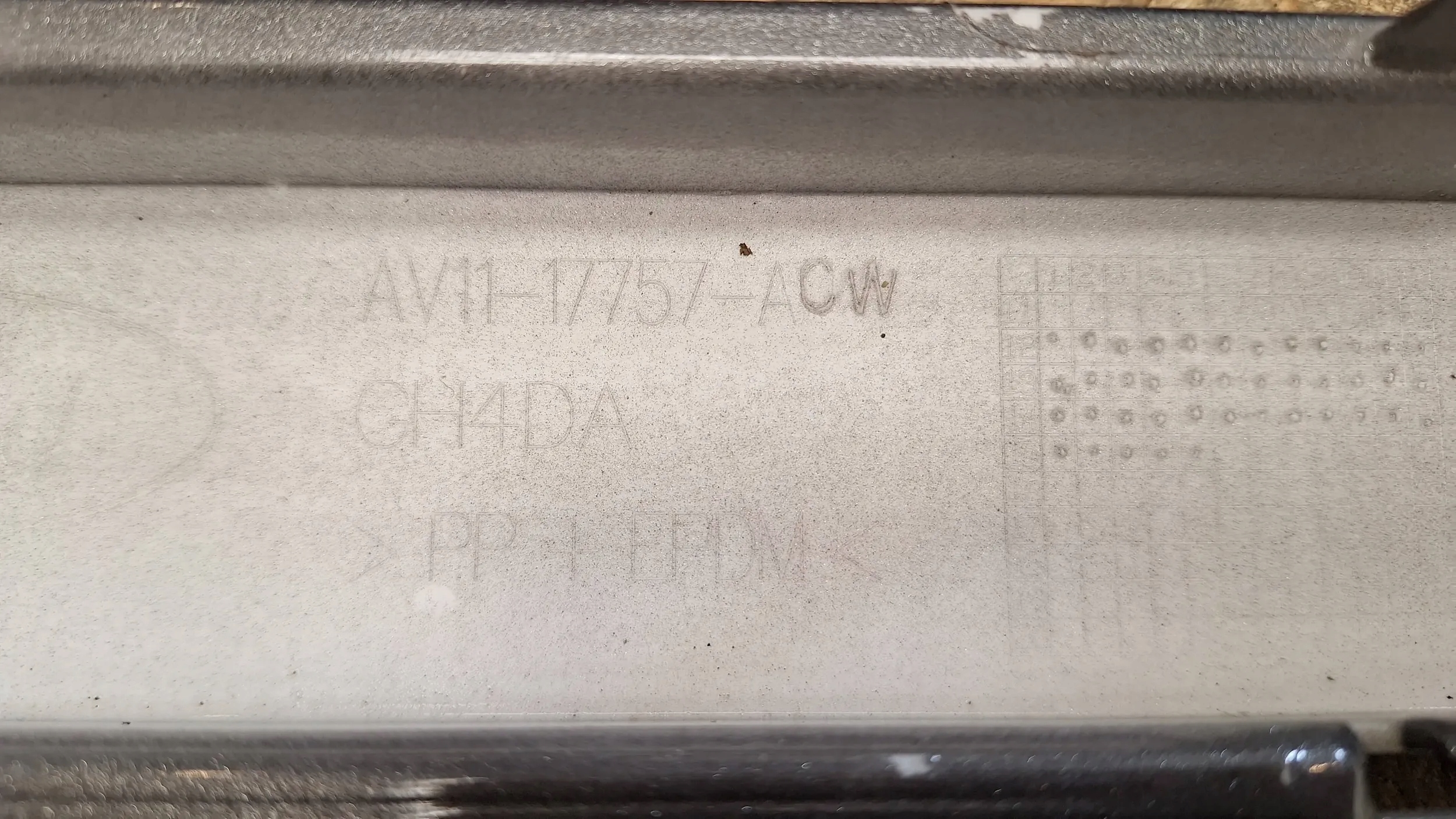 bumper front AV11-17757-ACW Ford B-Max 12