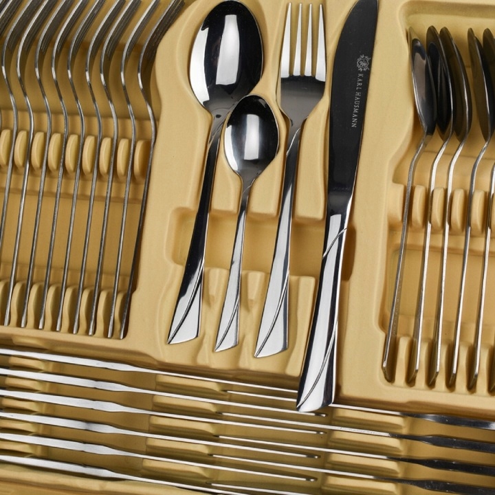 KOMPLET SZTUĆCÓW 72SZT 12 OS WALIZKA KING + gratis Marka Karl Hausmann