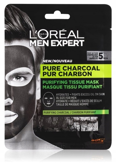 MASECZKA Z AKTYWNYM WĘGLEM MĘSKA LOREAL