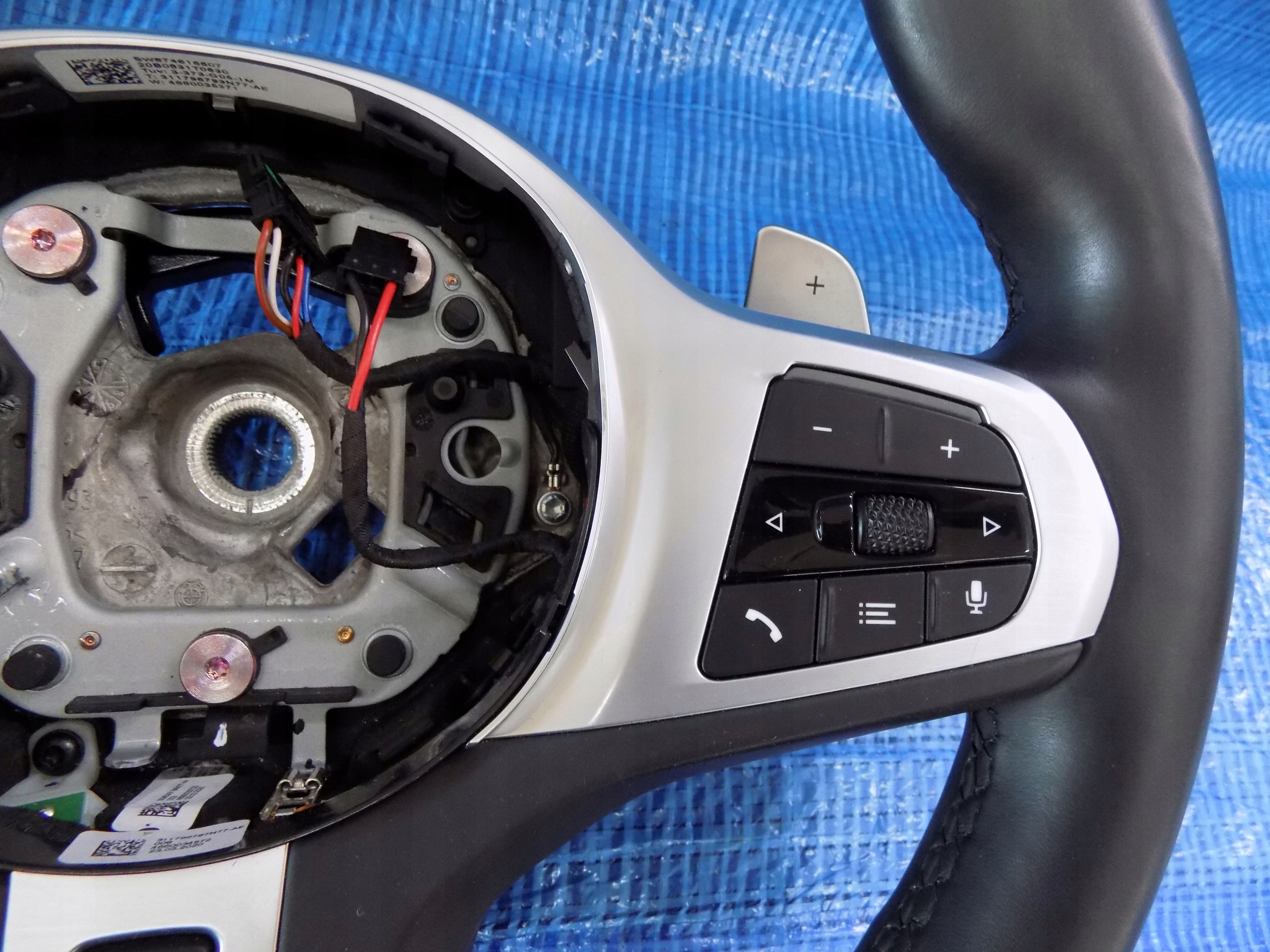 steering wheel, MULTIFUNKCJA with shifting m-packet BMW X5 G05 45E 20R