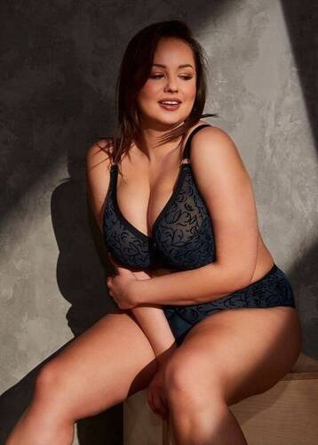 Bs 1213 Adaline Polovyztužená podprsenka Gaia – tyrkysová