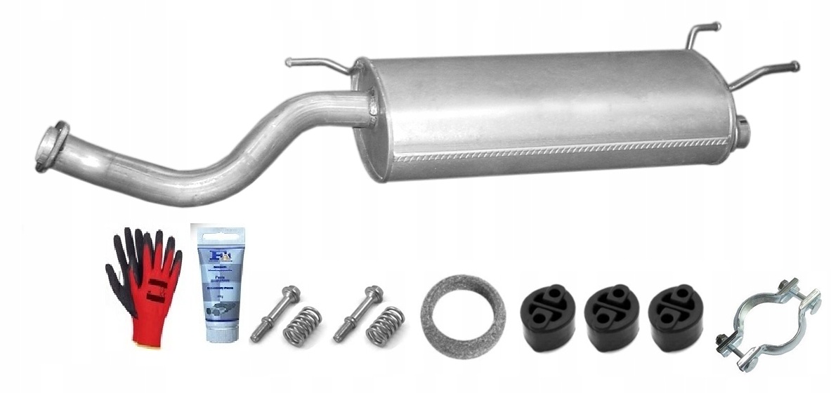 Toyota Land Cruiser 4.2 Td 150kW (od Roku 2006) Střední Tlumič Tlumič bonus