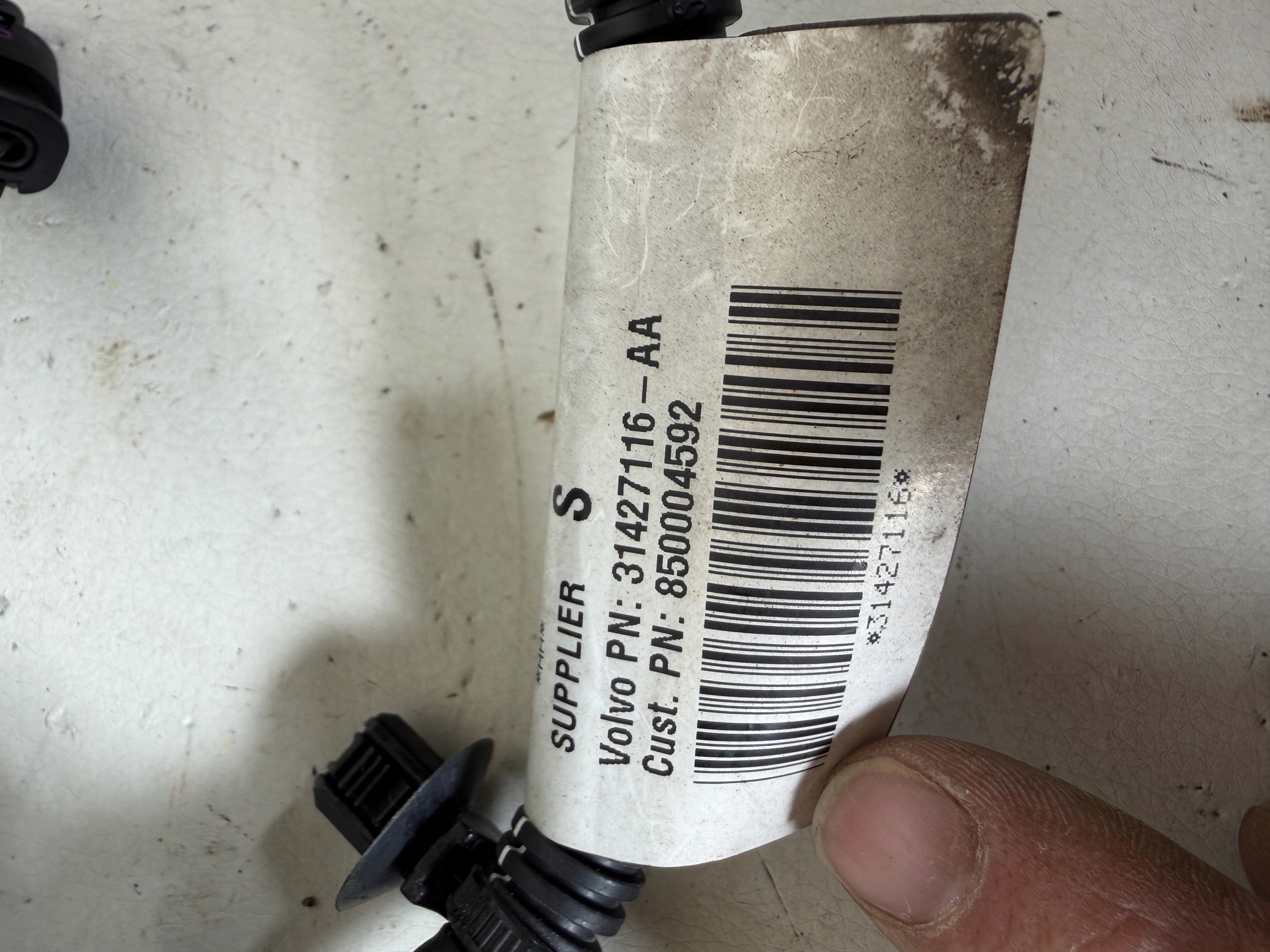 Volvo V40 II cablaggio Paraurti posteriore 31427116-AA
