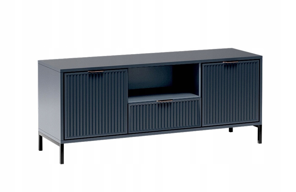 Stylová moderní Rtv komoda Malaga 135 LS-3 do obývacího pokoje Kancelář na nožičkách