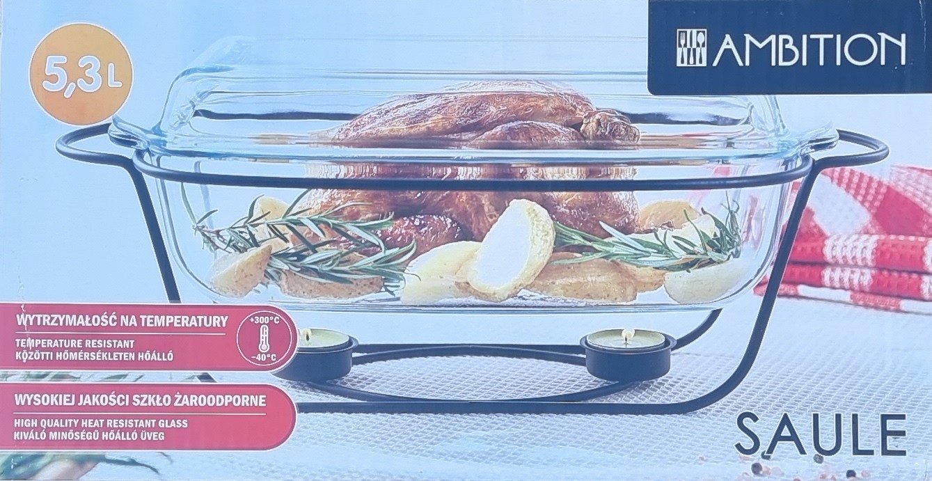 

Ambition Duże Naczynie Z Podgrzewaczami 5,3L Saule