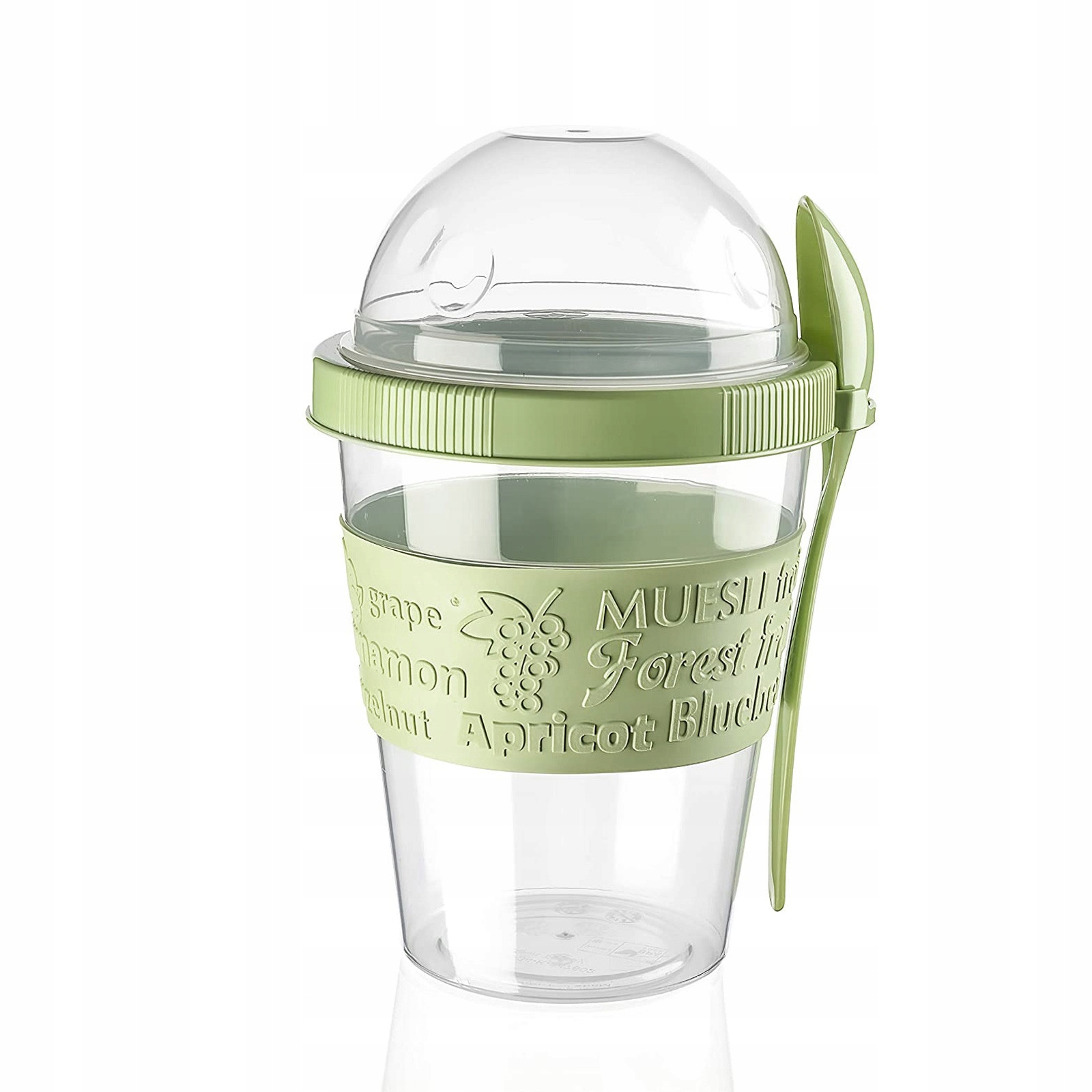 

Pojemnik Kubek Na Jogurt Z Łyżeczką Smart Kitchen