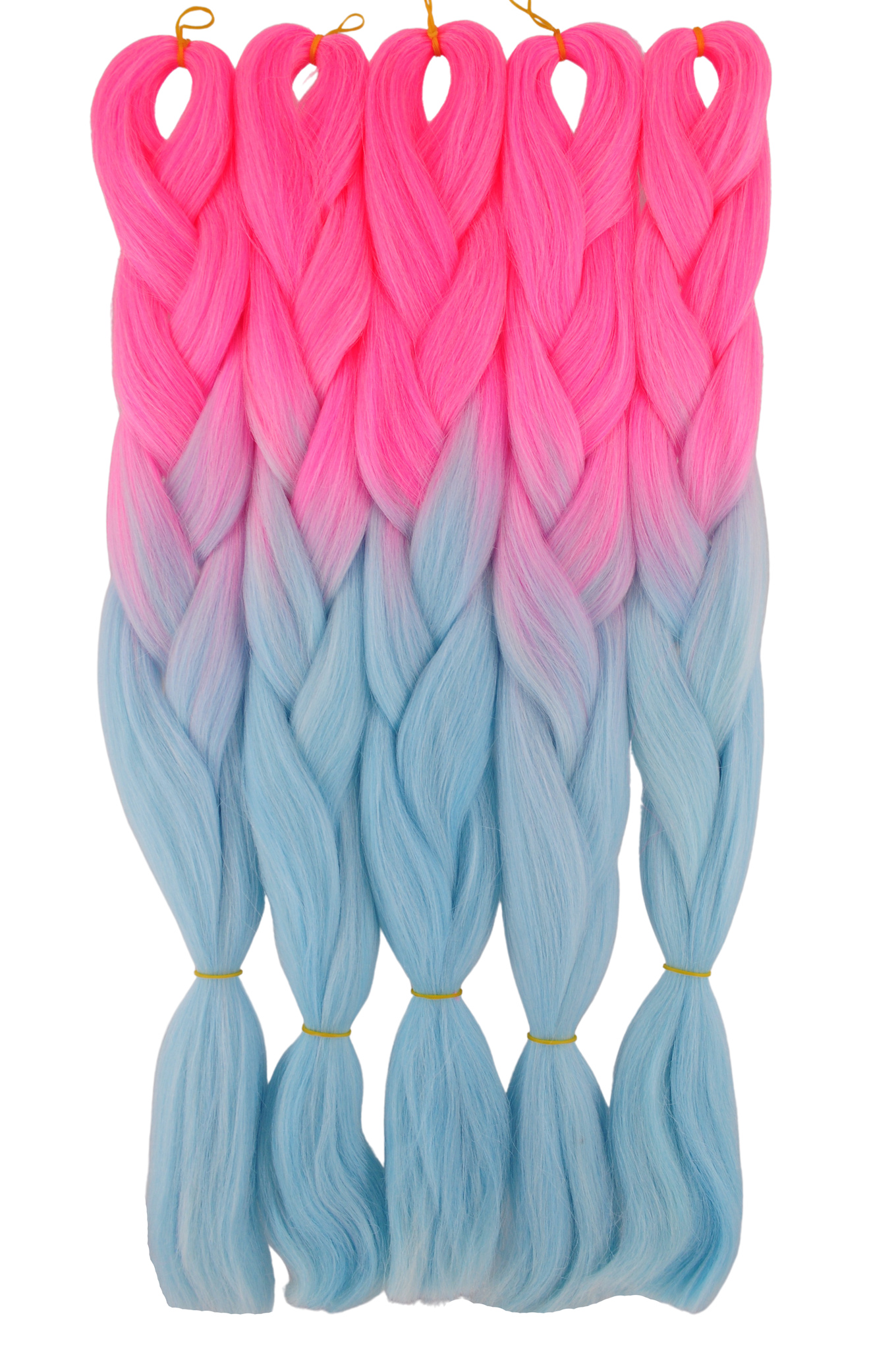 WŁOSY SYNTETYCZNE ŚWIECĄCE W CIEMNOŚCI FL.201 Kolor włosów inny