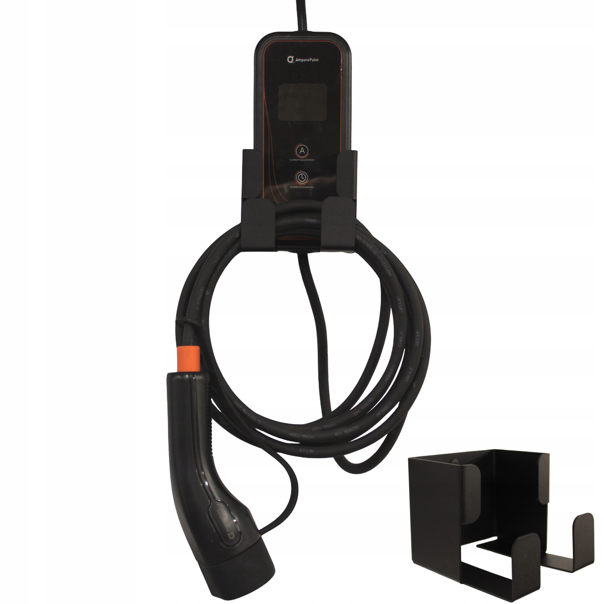 Držák na nabíječku, kabel do nástěnného boxu elektrického auta Ev Phev