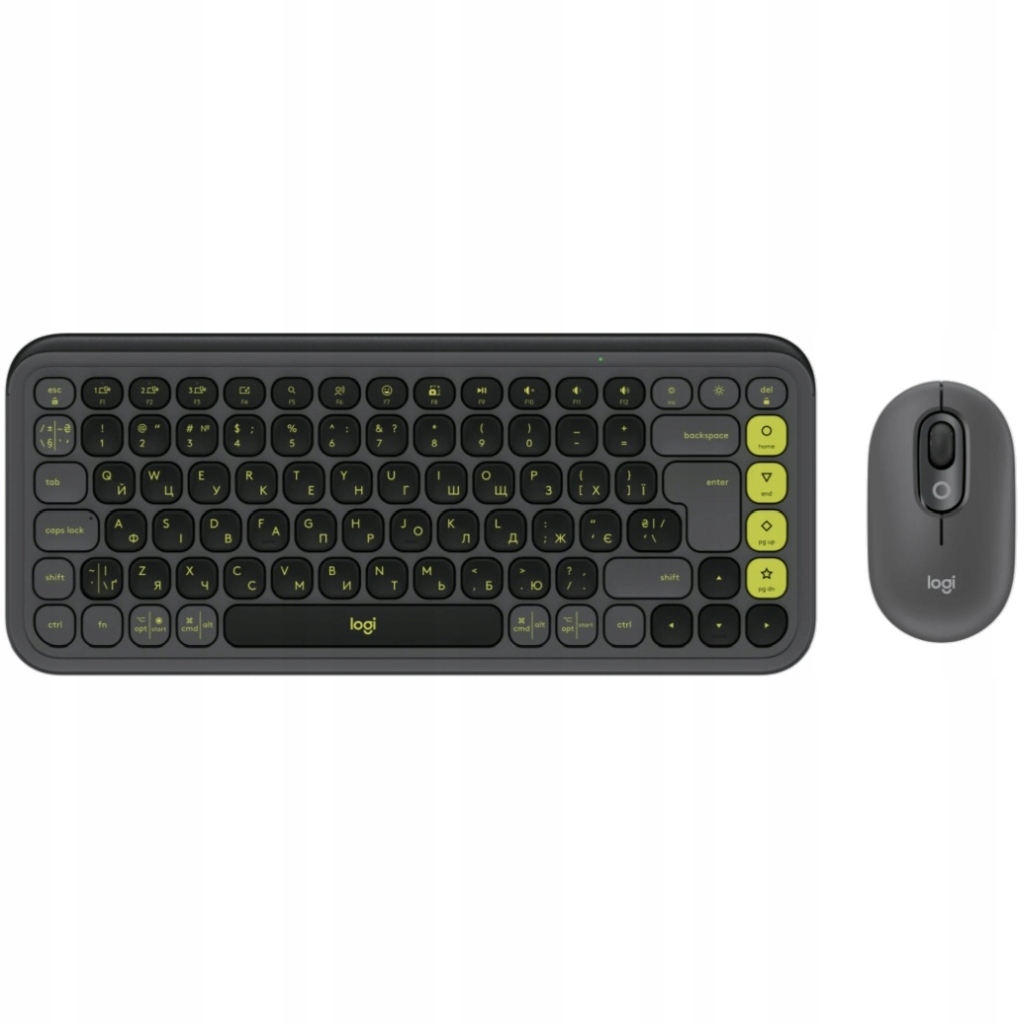 Zestaw klawiatura i mysz Logitech Pop Icon Combo Układ Us Ua