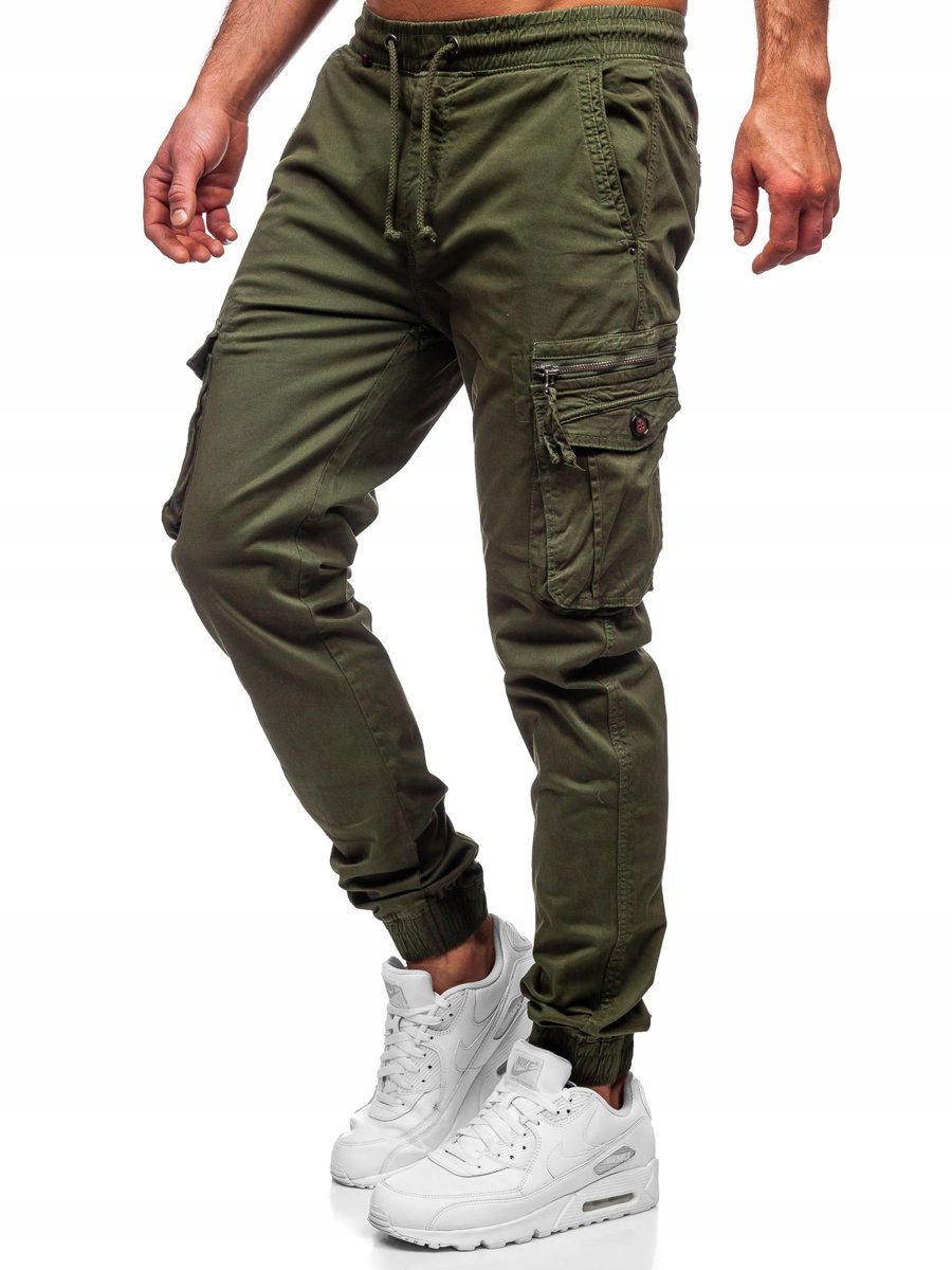 

Spodnie Joggery Zielone CT6702S0 DENLEY_29/S