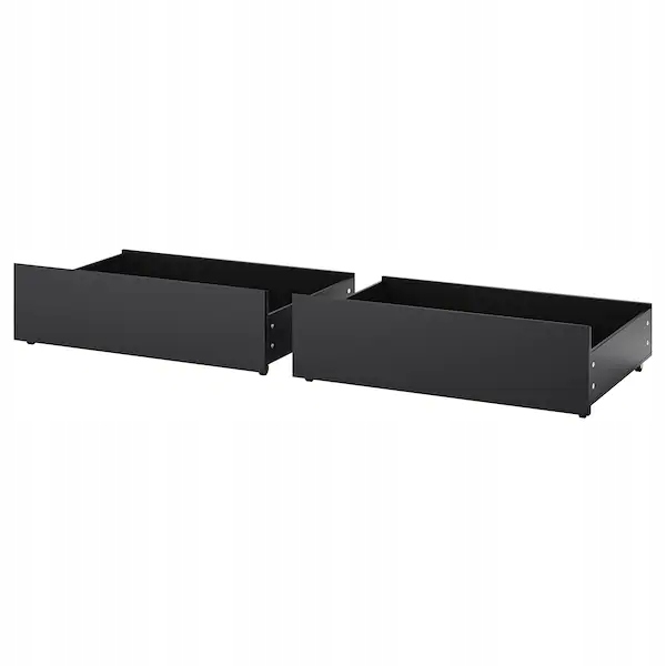 

Ikea Malm Pojemnik na pościel czarnobrąz 200 cm