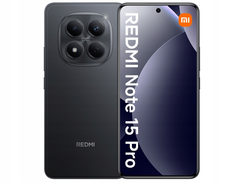 Smartfon Xiaomi Redmi Note 15 Pro 8/256GB 6.77" 120Hz Czarny