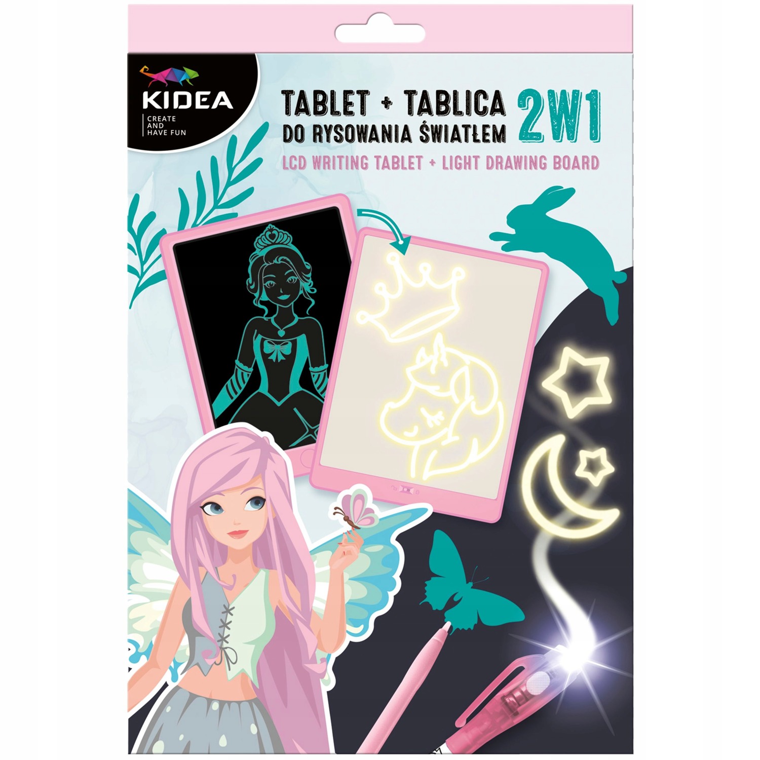 

Tablet Do Rysowania LCD Znikopis Tablica 2W1