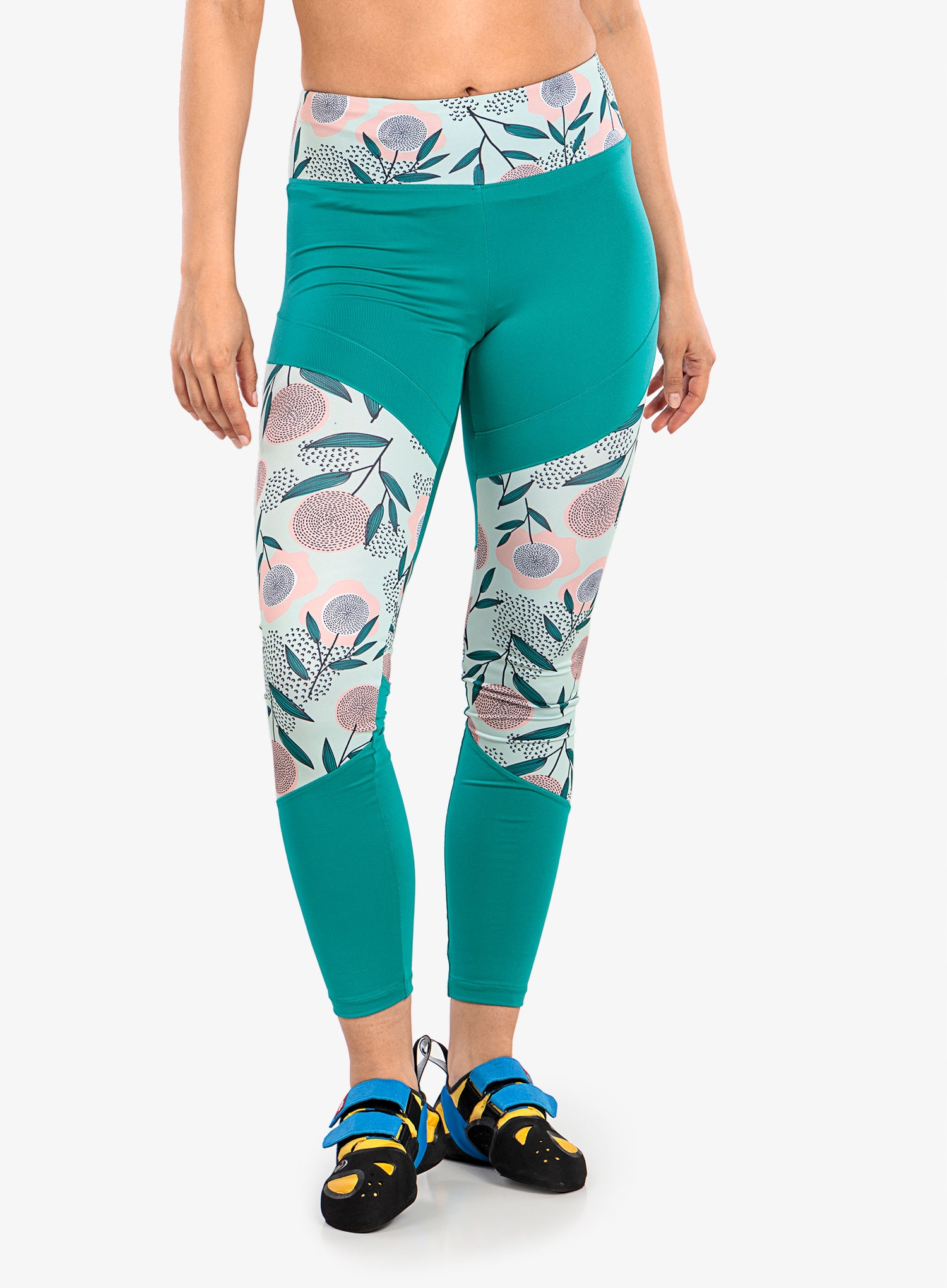 Legginsy wspinaczkowe damskie Ocun Rhea Leggings - green L Kod producenta Ocun