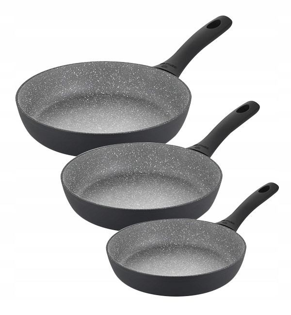 

Gerlach Granitex Grey Kpl Patelnia 20 24 28 CM