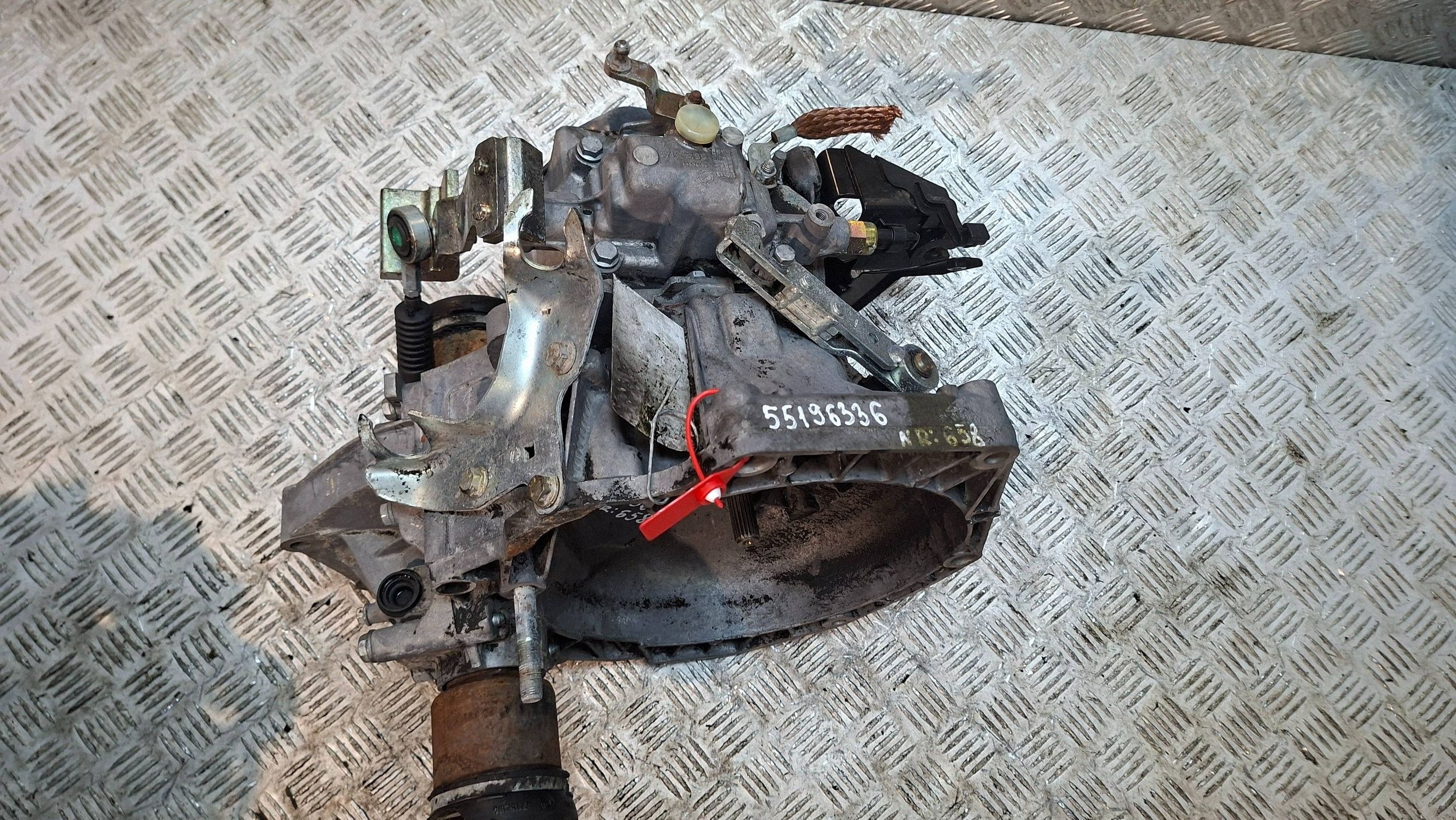 gearbox, 55196336 FIAT 500 1.3 JTD 2007