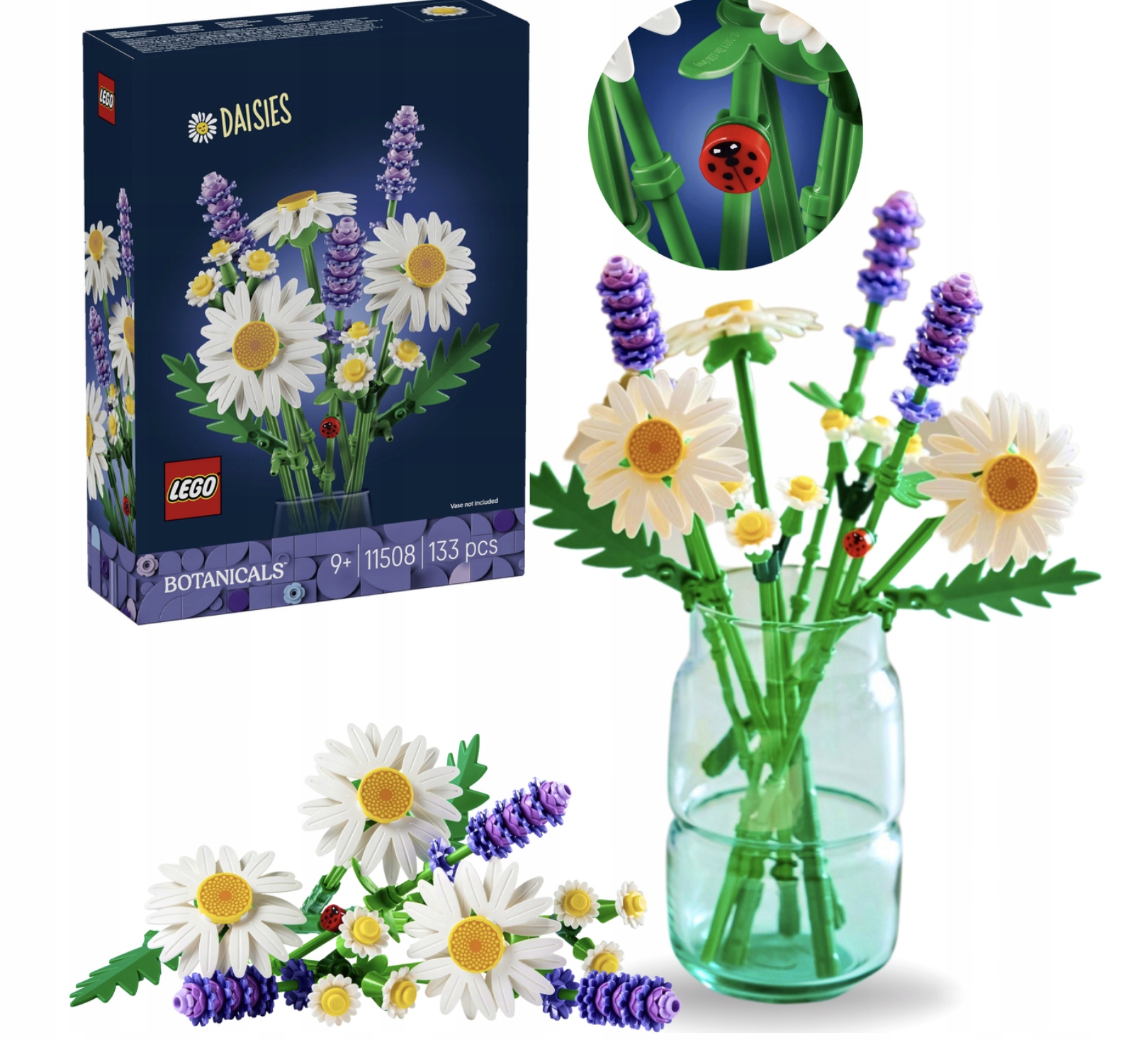 Klocki Lego Botanicals 11508 Stokrotki Nowe Dla Niej Walentynki
