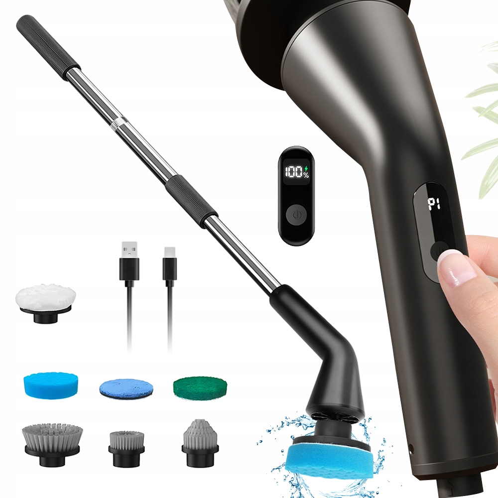 Levně Elektrický Čisticí Kartáč 2 Rychlosti Pro Snadné Čištění