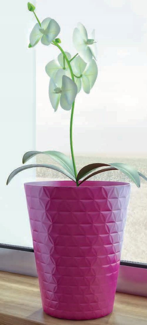 Osłonka storczykDiament petit różowa, orchidea