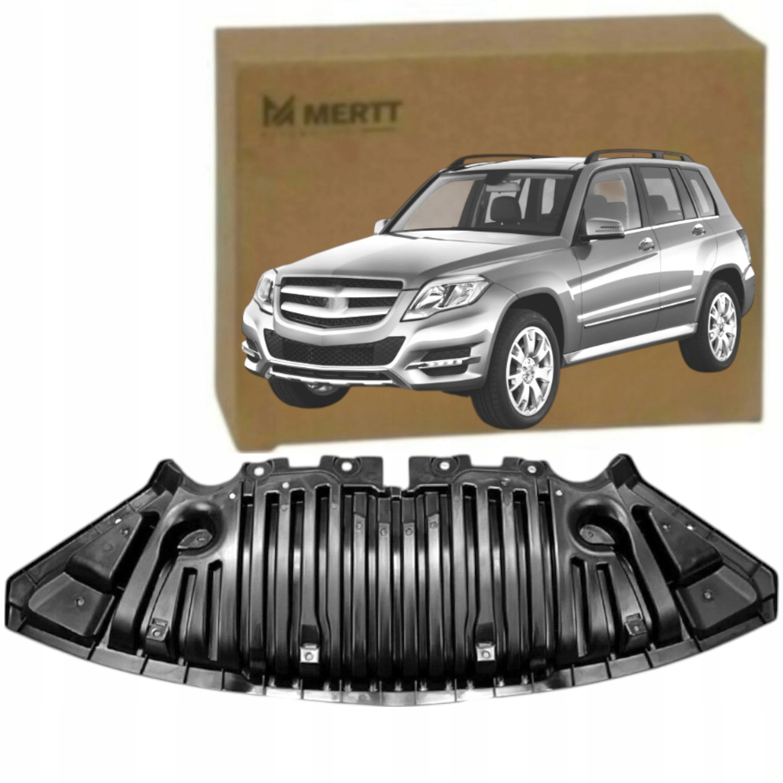 Mercedes Glk X204 2008-2015 Kryt motoru deska pod nárazník chladiče