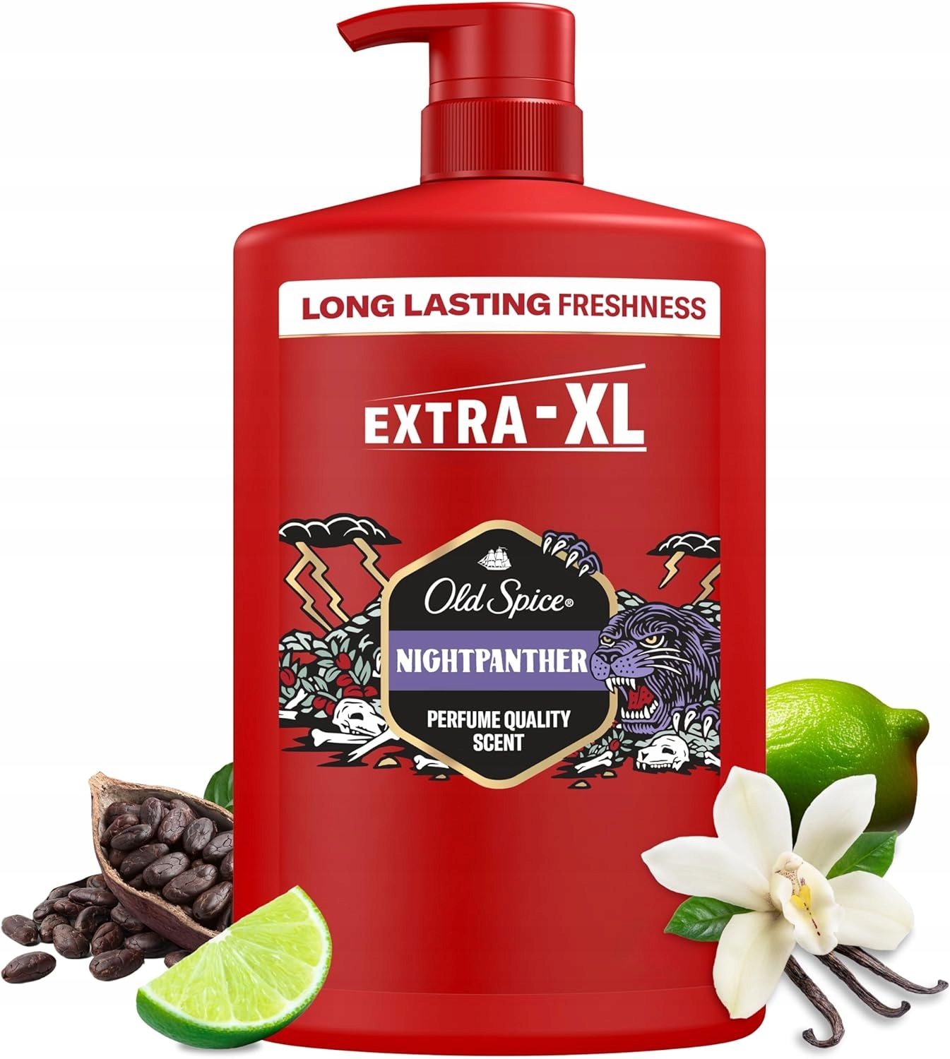 Old Spice sprchový gel Night Panter parfémovaný 3v1 1 l
