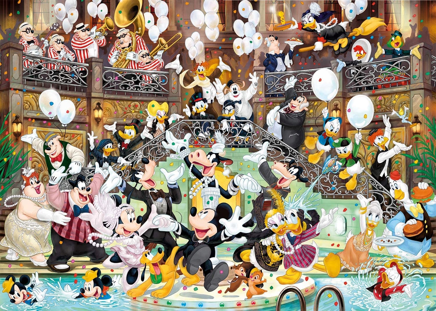 

Puzzle Clementoni 36525 Myszka Mickey Gala 6000 el
