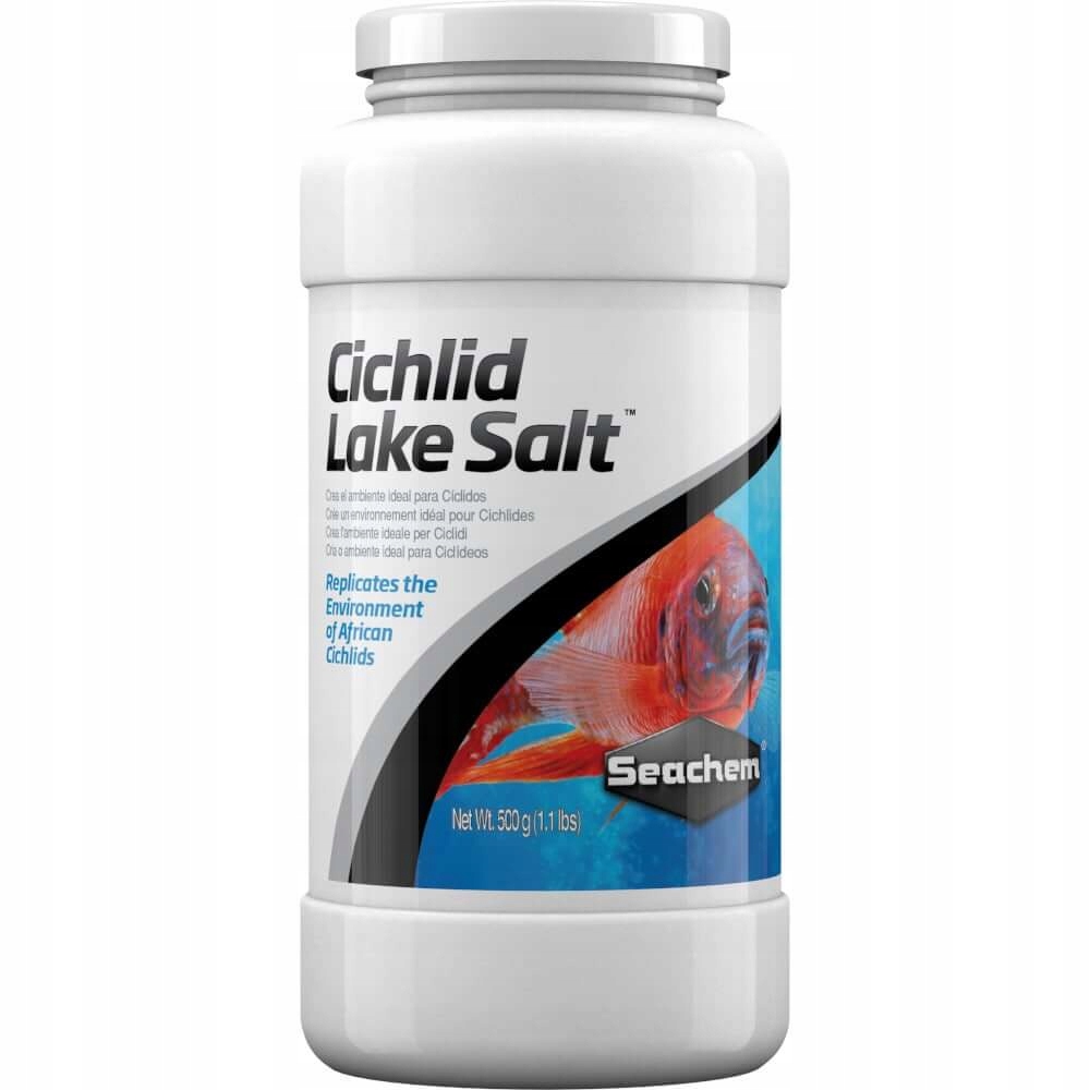 Seachem Cichlid Lake Salt 500g sůl pro cichlidy