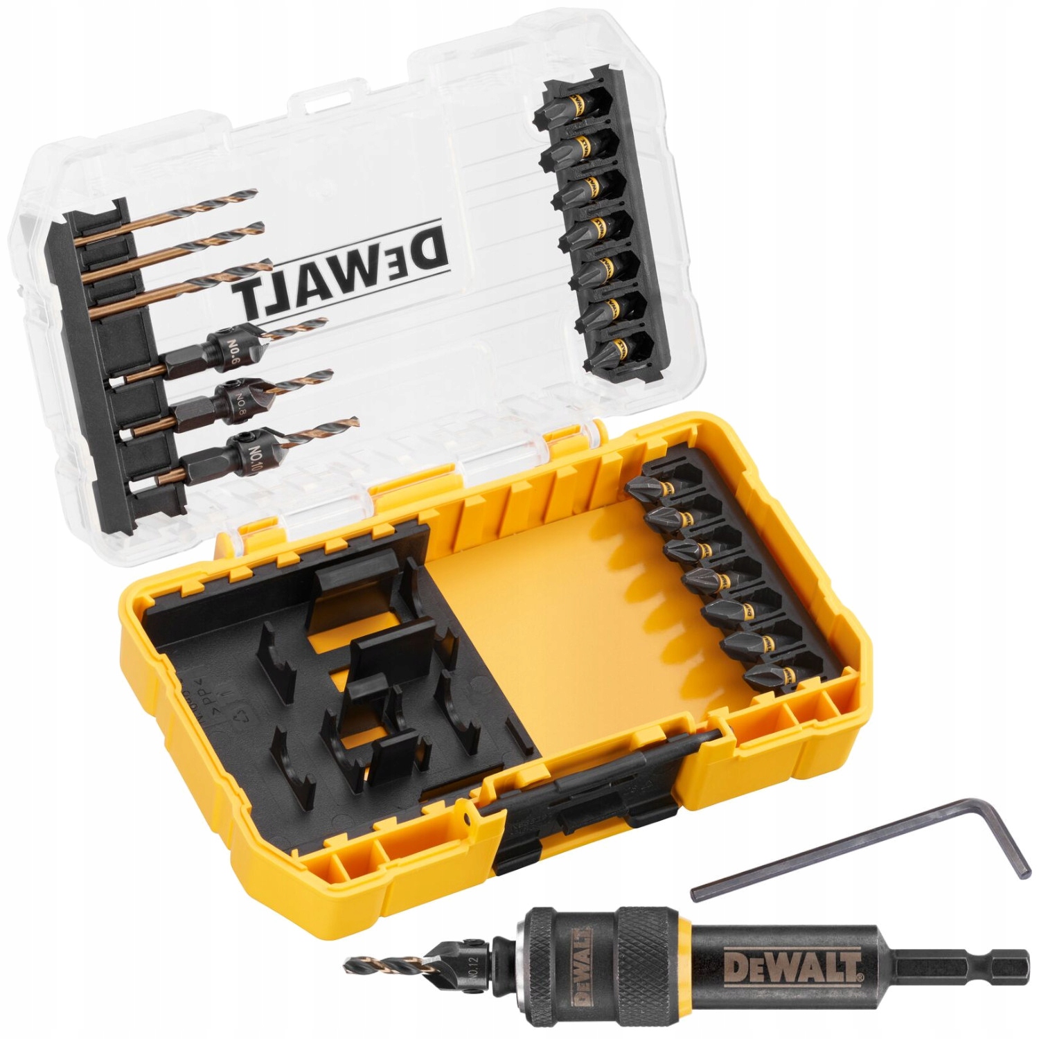 DeWALT Zestaw bitów i wierteł DT70779T "Flip and Drive" 23el.