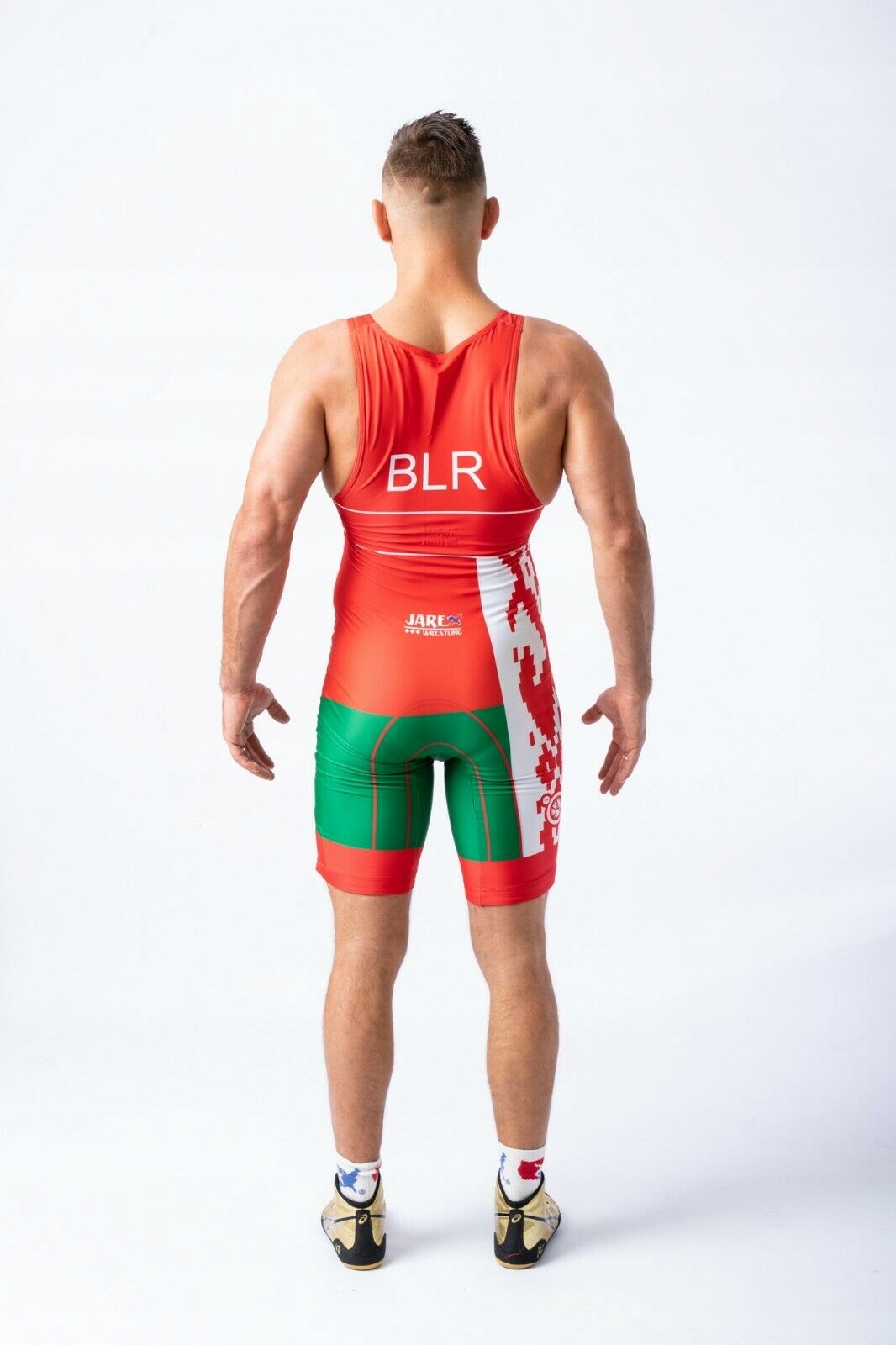Kostium zapaśniczy męski/chłopięcy BERKNER BELARUS Rozmiar XXS