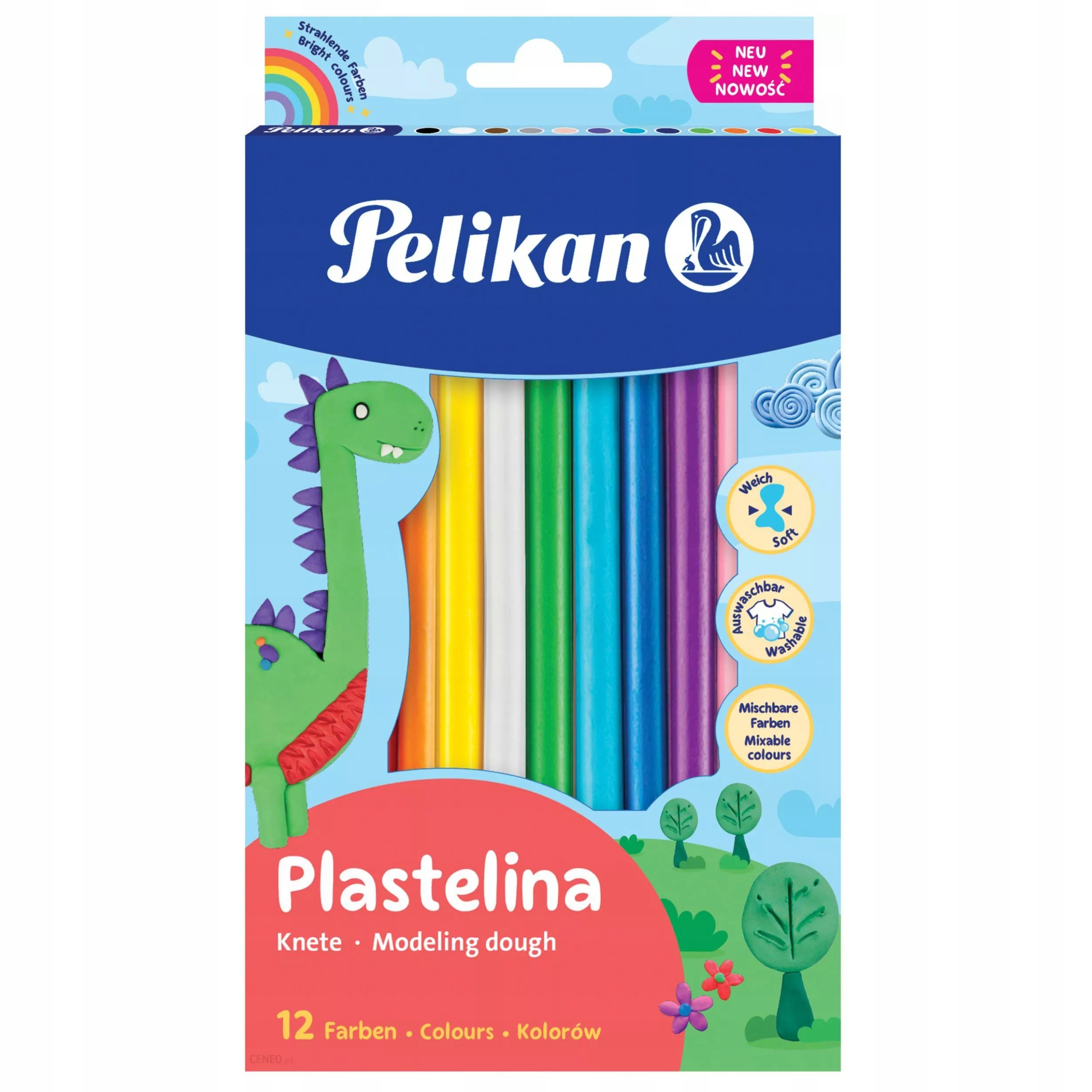 

Plastelina szkolna Pelikan