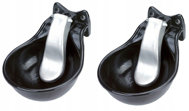 Litinová Miska Na Pití Z Nerezové Oceli Nerezová Ocel 2 Ks