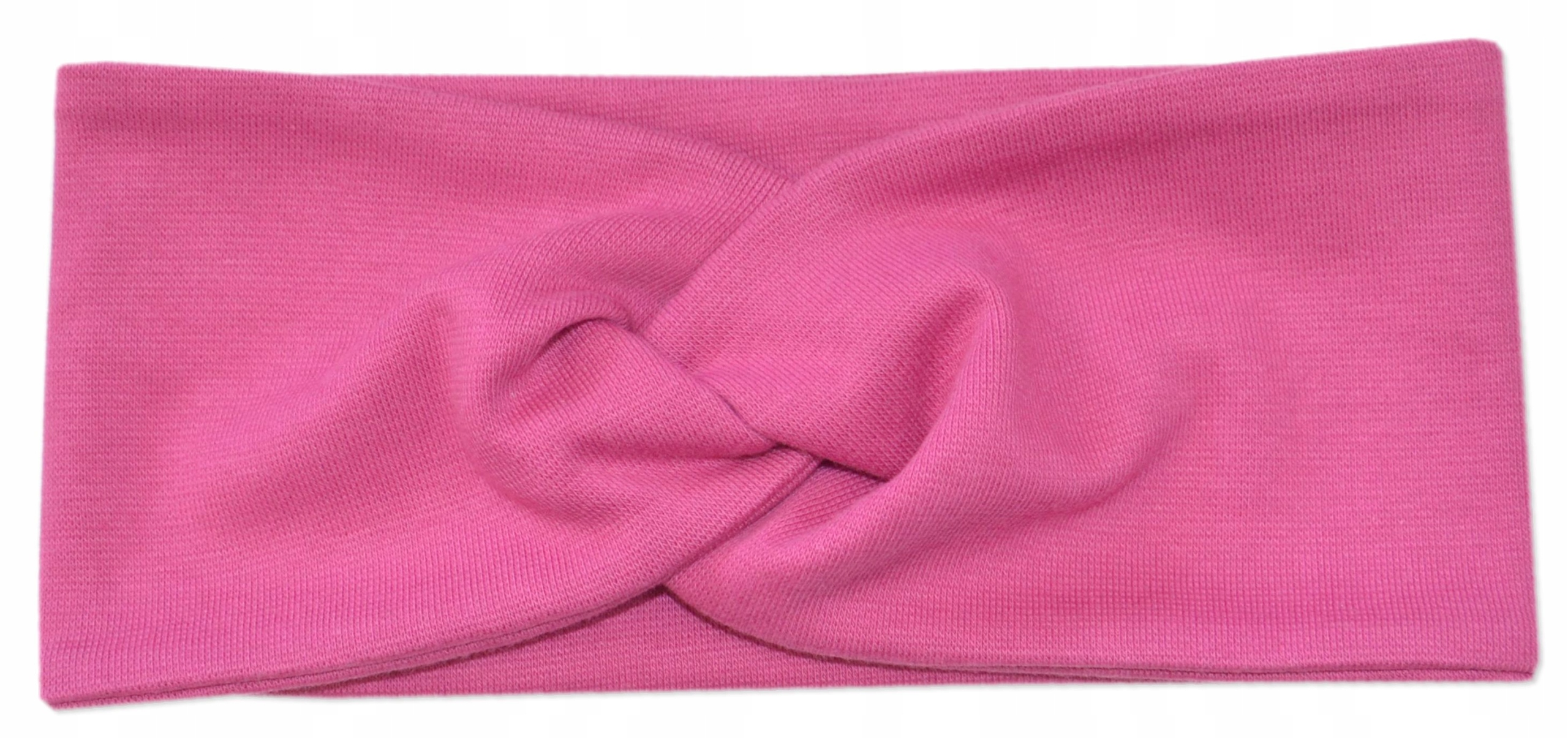 

Opaska przeplatana 52-58cm malinowy róż