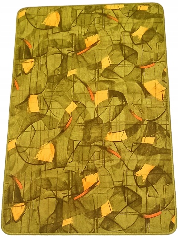 

Dywan dywanik Wdif zielony 100x150 cm G#W14
