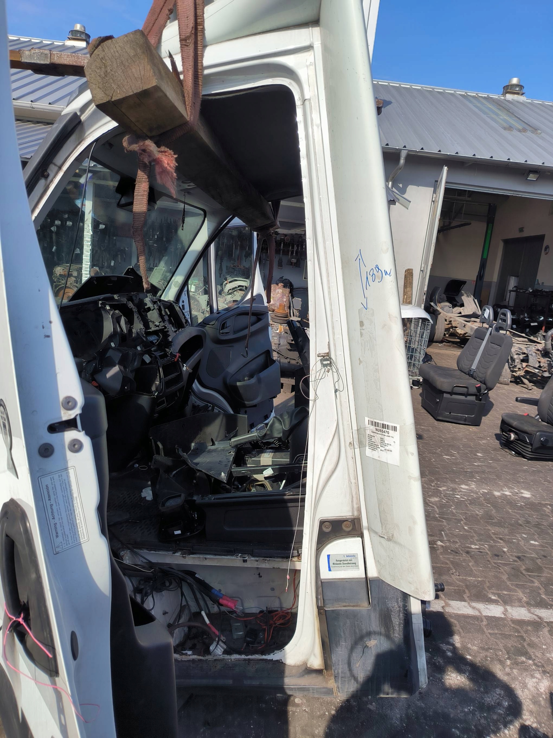LONGHERONE parafango sinistra posteriore BIALA IVECO DAILY IV 50C15