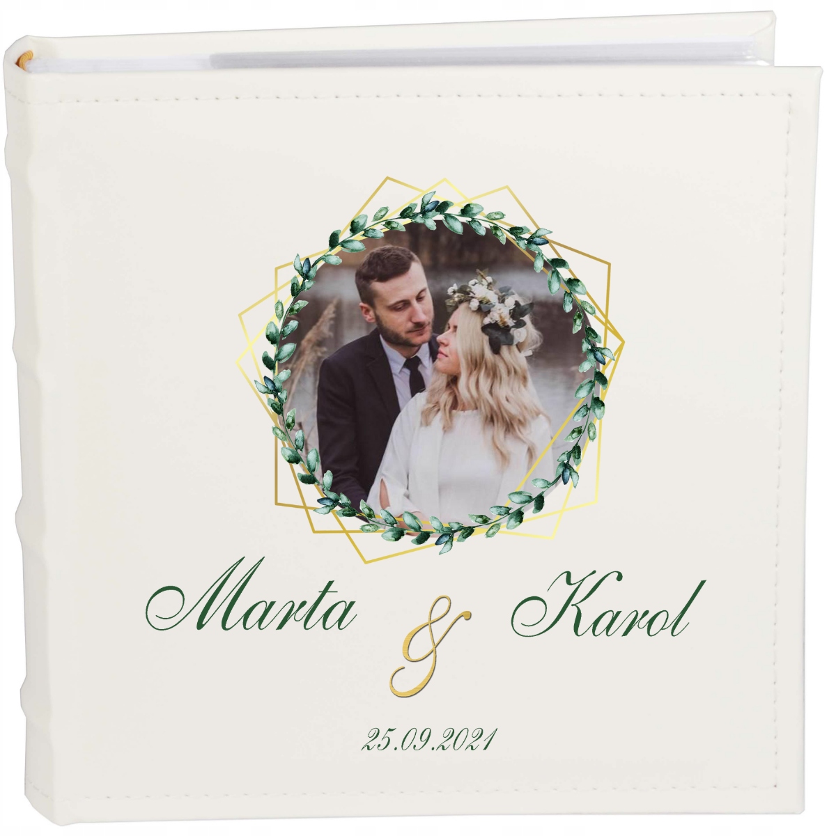 Svatební album s potiskem fotografií dárek Svatba