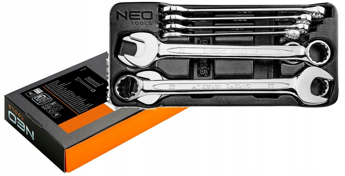 Neo Vložka Kľúče Očkoploché 20-32 MM 84-235