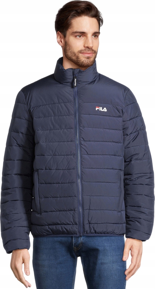 Pánská Bunda Fila Butzbach Tmavě Modrá FAM0456 50004, velikost S