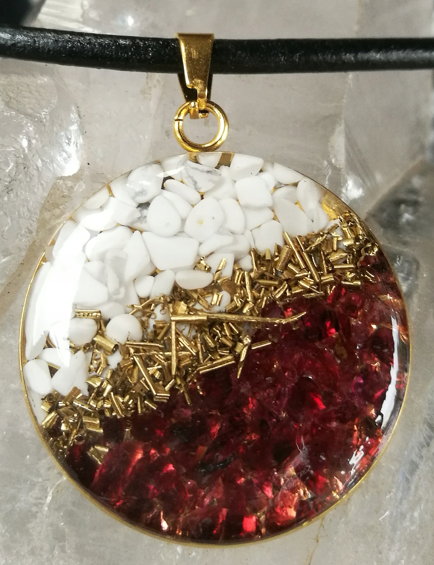 Orgonit Zářič 5G Granát Hořečnatý Talisman