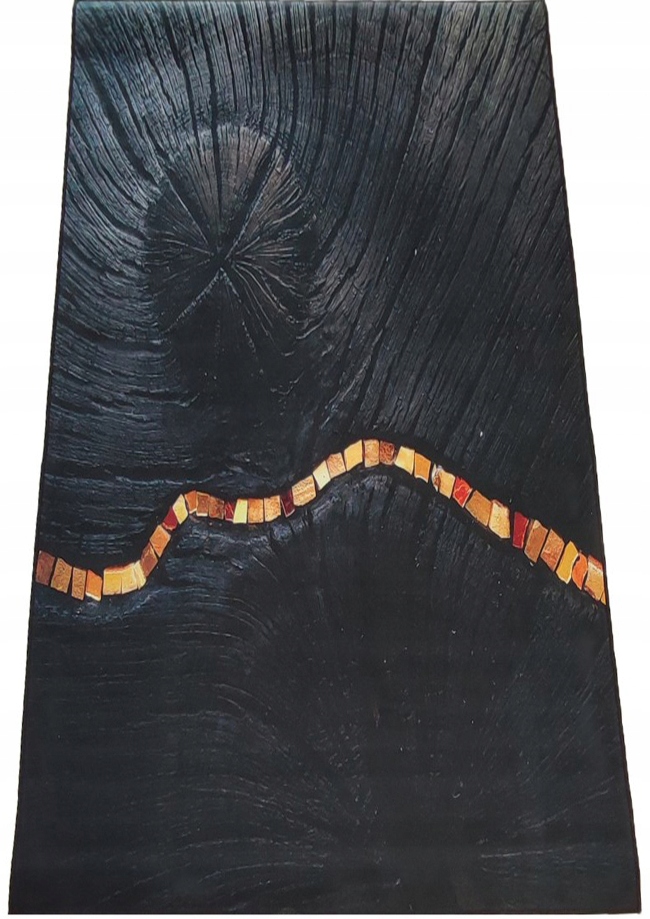 Kusový koberec Black&gold 11 120x180