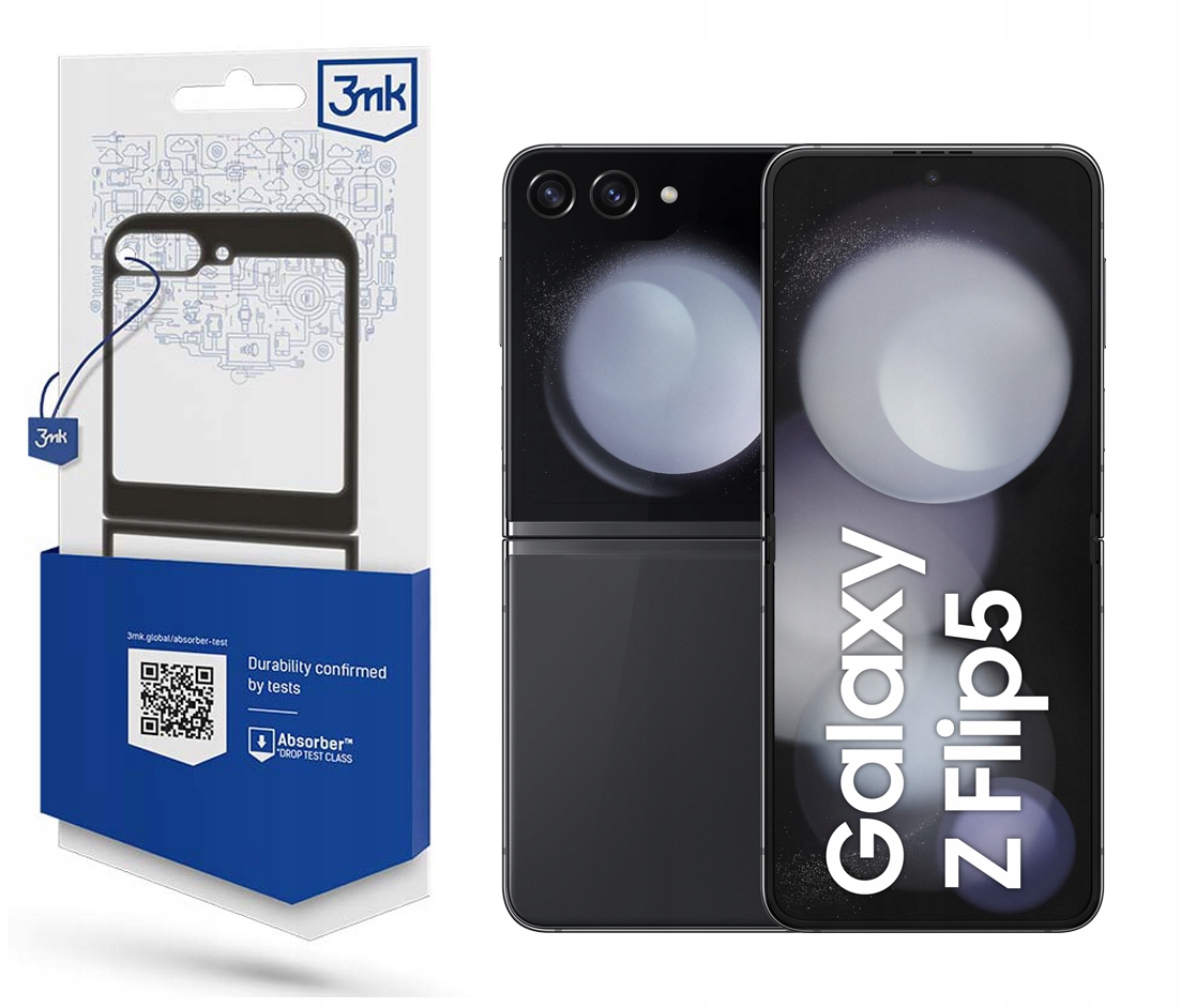 Pouzdro Bezbarvé Satin Armor Case+ 3MK pro Samsung Galaxy Z Flip 5 F731