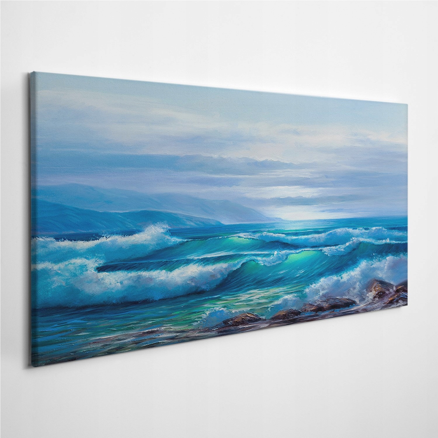 

Fotoobraz na płótnie Morze Zachód Słońca 120x60 cm