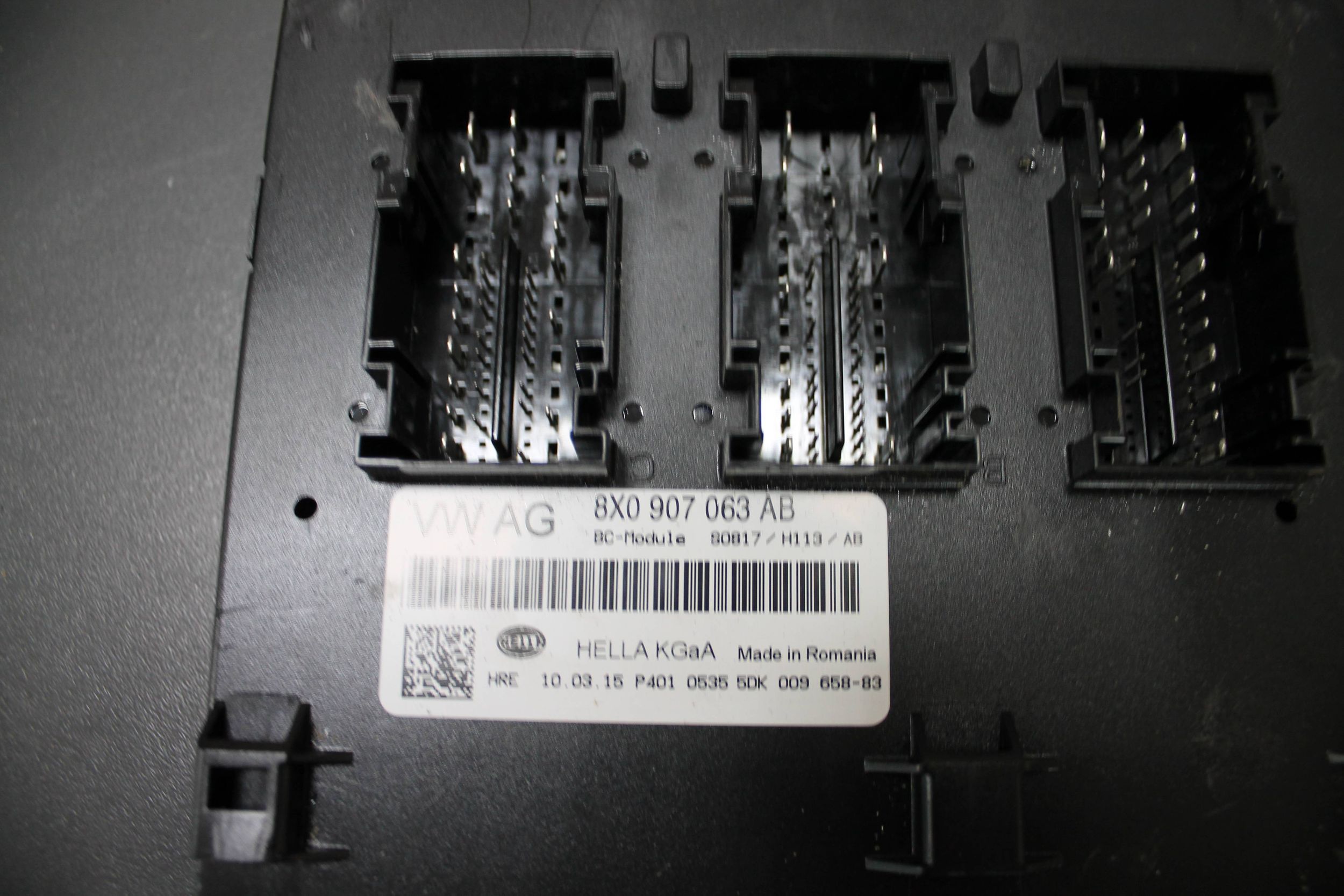 Unité commande confort AUDI A1 8X0907063AB