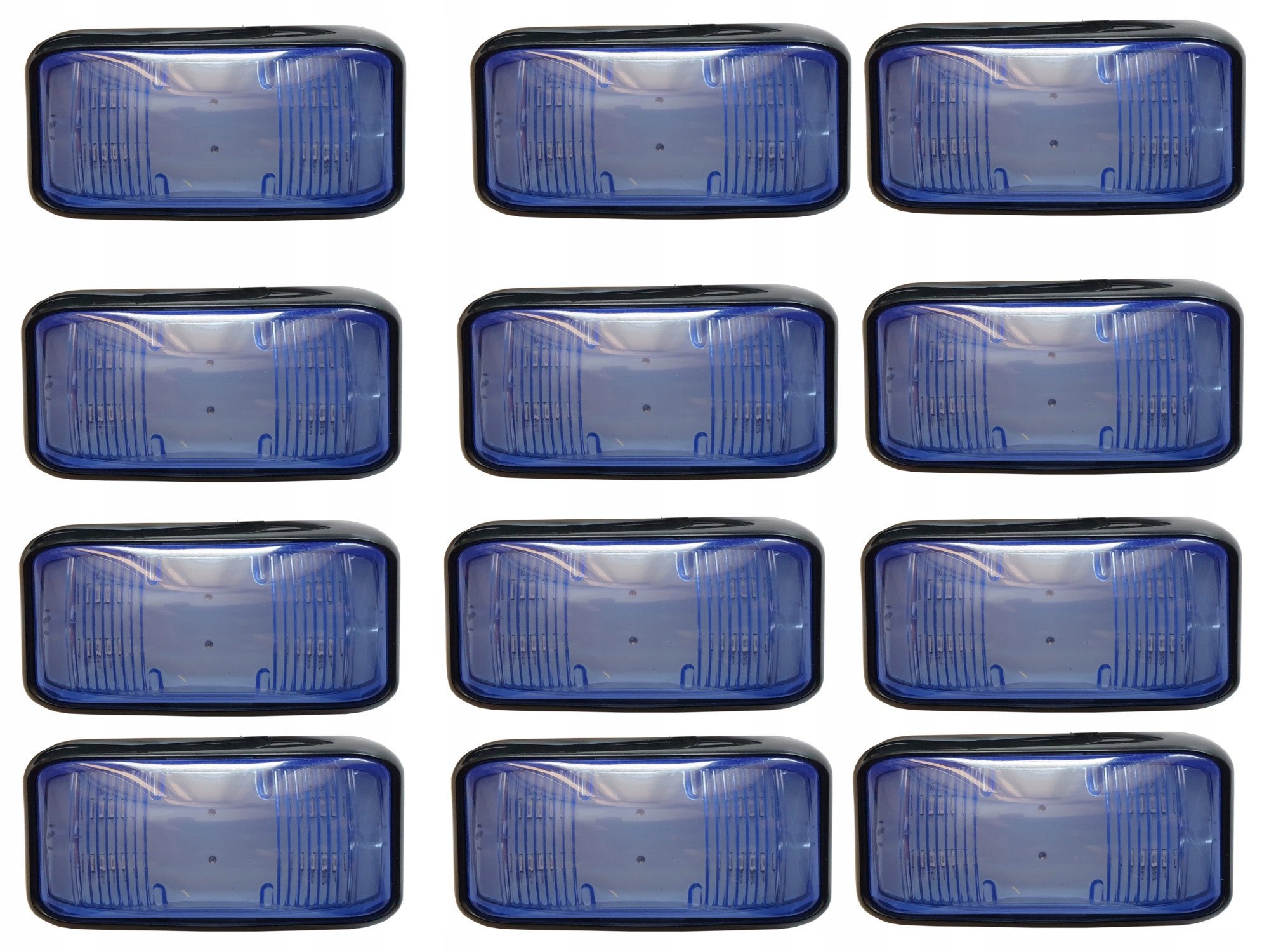 RSLED12205BMIG - комплект 12 x светодиодная вспышка синий 12V 24v