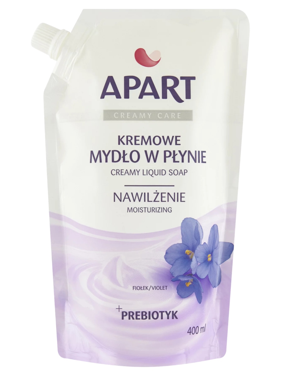 

Apart mydło w płynie zapas 400ml fiołek