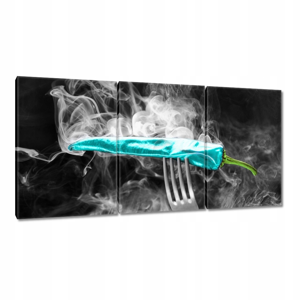 

Obrazy 120x60 Turkusowa papryczka