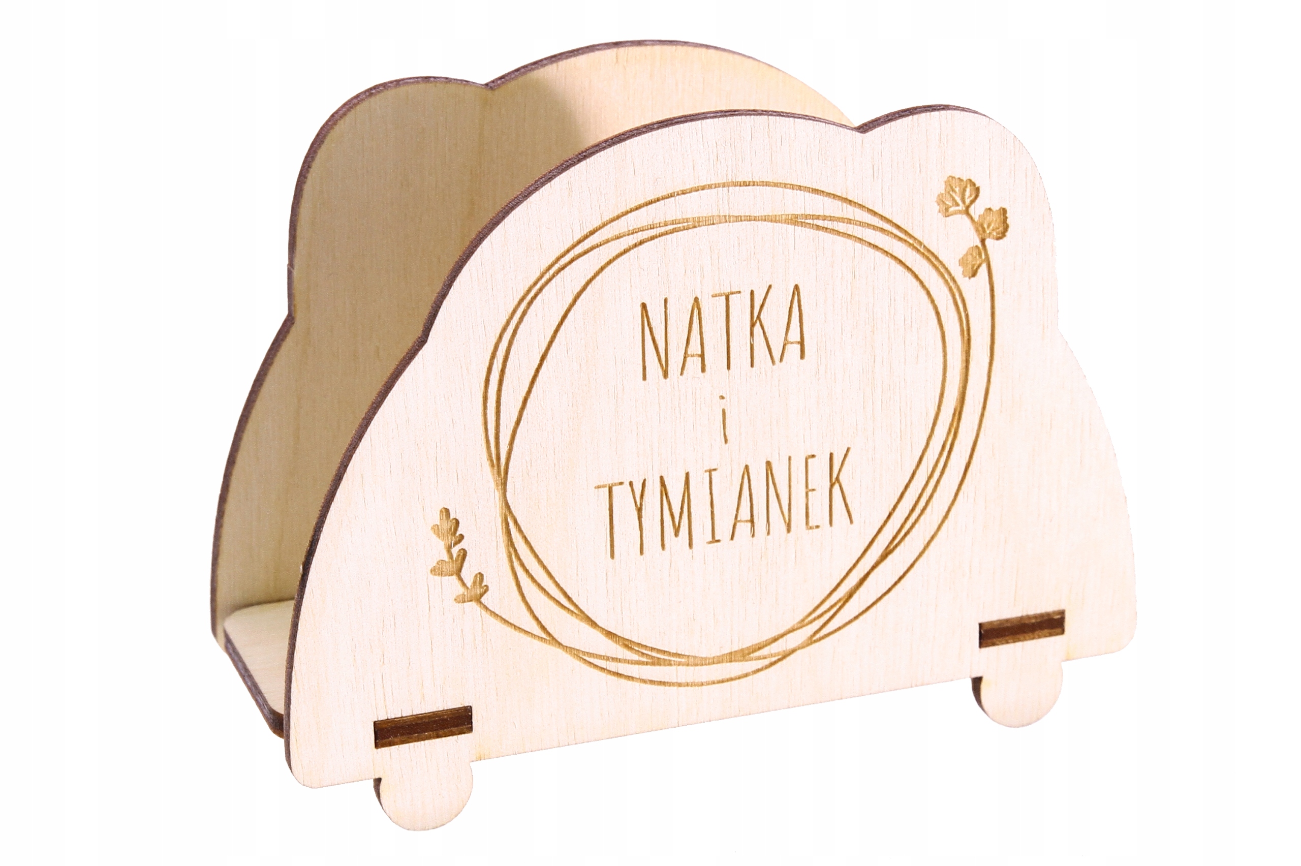 Serwetnik drewniany do baru restauracji z LOGO Kod producenta SER16